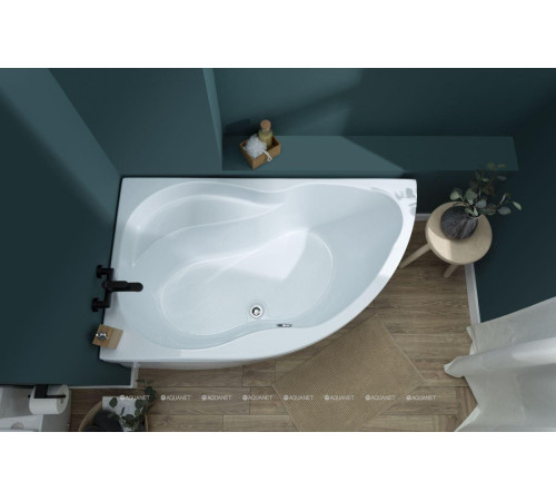 Акриловая ванна Aquanet GRACIOSA 150x90 L левая в комплекте 00205325
