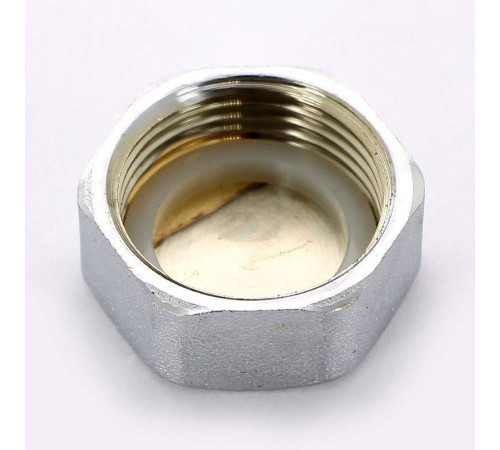 Заглушка FAR 1 дюйм ВР хромированная FK 4100 1