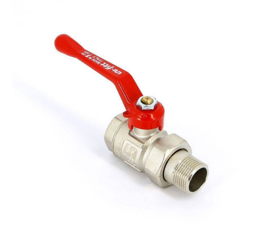 Кран шаровой Uni-Fitt полнопроходной НВ с разъемным соединением рычаг 3/4 113L3000