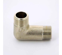 Угольник резьбовой Uni-Fitt 1/2 Н-Н никелированный 613N2200