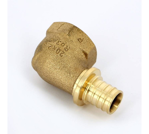 Угольник-переходник REHAU RAUTITAN RX 20х3/4 ВР бронза 366097