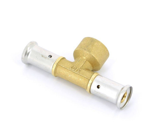 Тройник пресс Henco ВР 16 x 1/2 x 16 мм 13P-160416