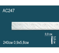 Молдинг полиуретановый Perfect AC247 с рисунком AC247