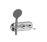 Внешняя часть смесителя для ванны BOSSINI Apice с изливом и верхним душем хром Z00557.030