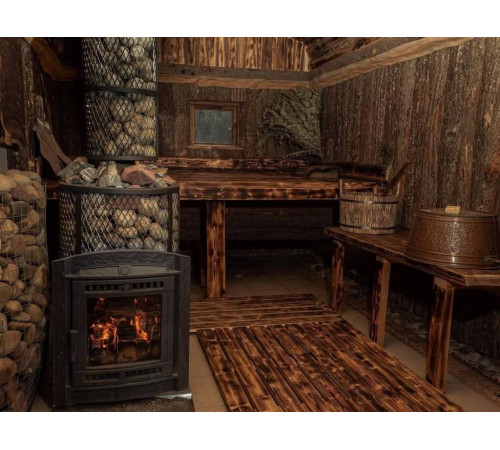 Печь для бани PROMetall Атмосфера L КТТ сетка нержавейка Ap0198