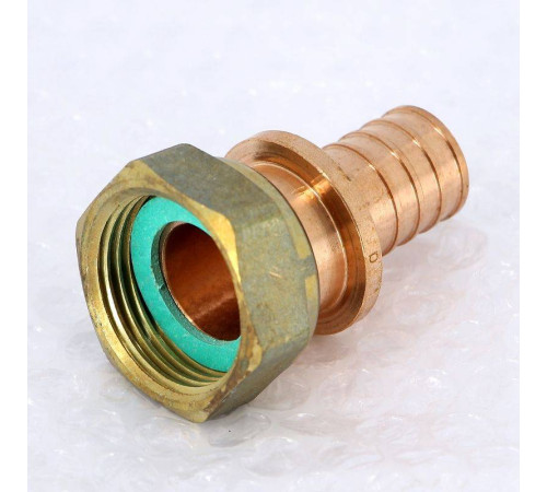 Муфта с накидной гайкой Rehau Rautitan RX+ 25х1 бронза 456340