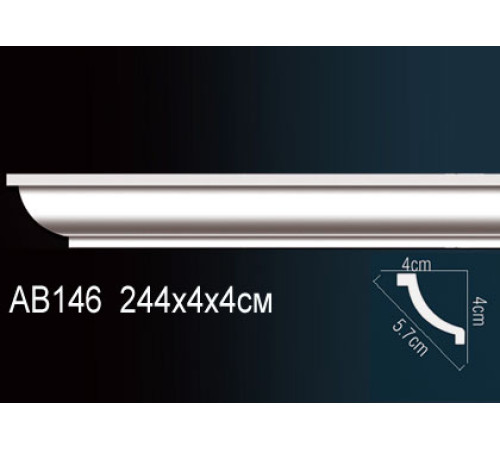Карниз потолочный Perfect AB146 180x180x2000 мм AB146