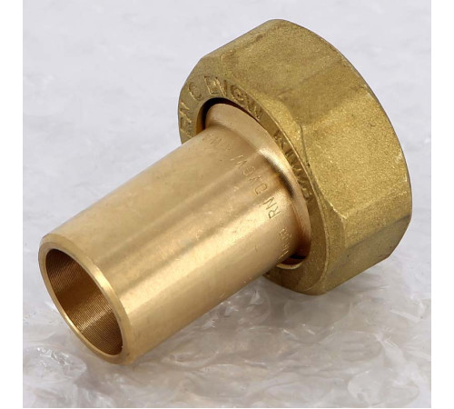 Вставка с накидной гайкой бронза Viega Sanpress 22х1 338527