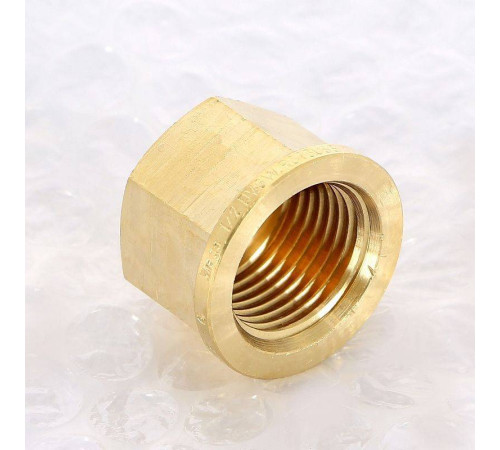 Заглушка резьбовая Viega 1/2 ВР бронза 266660