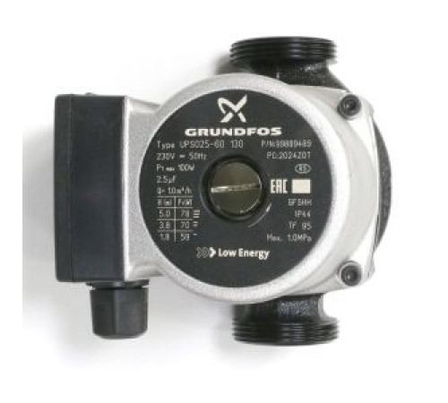 Насос циркуляционный Baxi UPSO 25-60 130 для Ampera 6-30 BX4991100027