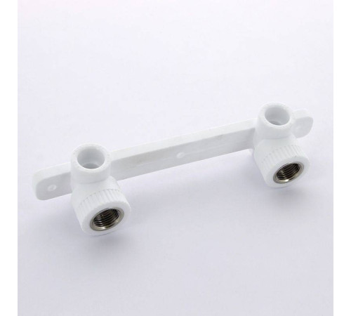 Водорозетка двойная на планке Pro Aqua 25х1/2 внутренняя резьба PA280012P