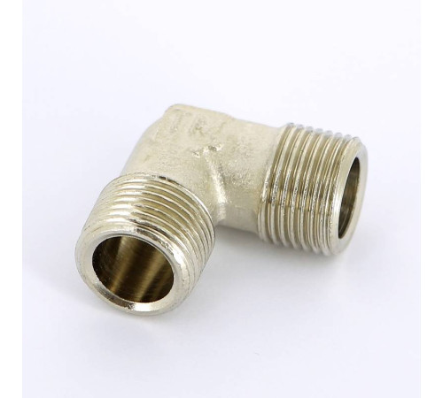 Угольник резьбовой Tiemme 3/8 Н-Н никелированный 1500625