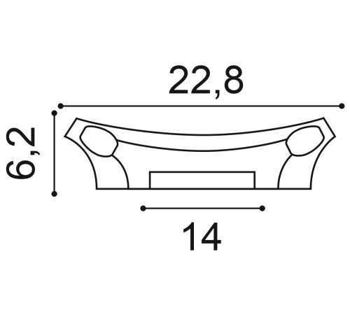 Капитель пилястры Orac Decor K201 коринфская