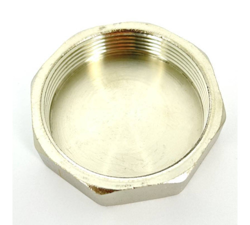 Заглушка латунная LD Pride 2 ВР никелированная 67.504.50