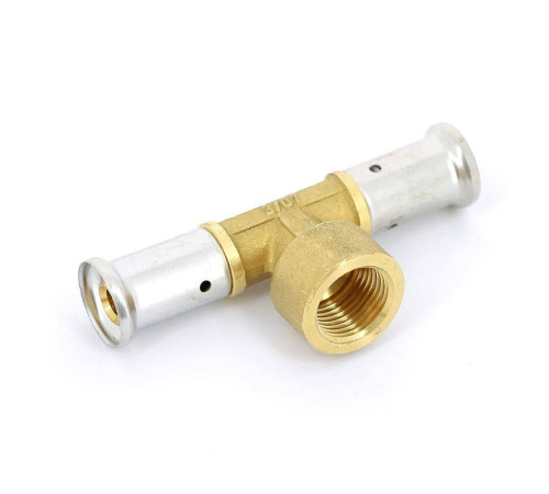 Тройник пресс Henco ВР 16 x 1/2 x 16 мм 13P-160416