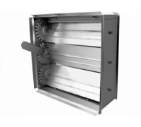 Клапан расхода воздуха Shuft D 306x306 для решетки 4CA 300x300 D 306*306