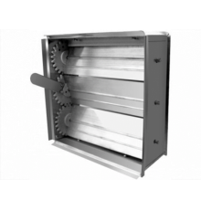 Клапан расхода воздуха Shuft D 306x306 для решетки 4CA 300x300 D 306*306