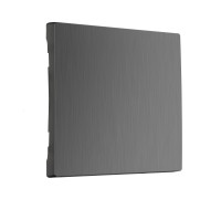 Клавиша для выключателя перекрестного (графит рифленый) W1119004