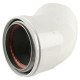 Отвод Baxi 45° d=80 мм для труб с изоляцией KHG71410521