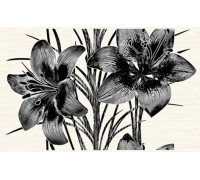 Декор Нефрит-Керамика Piano черный 40х25 см 96-46-04-8102