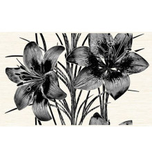 Декор Нефрит-Керамика Piano черный 40х25 см 96-46-04-8102