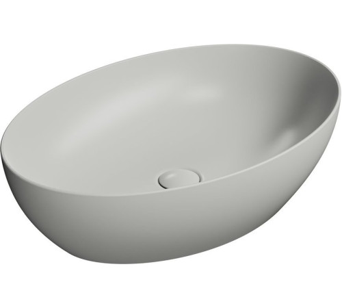 Раковина-чаша накладная GSI Pura 600x420 мм Cenere Matte 884217