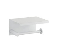 Держатель для туалетной бумаги подвесной Boheme Uno белый матовый 10971-MW