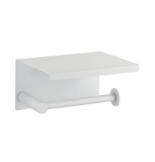 Держатель для туалетной бумаги подвесной Boheme Uno белый матовый 10971-MW