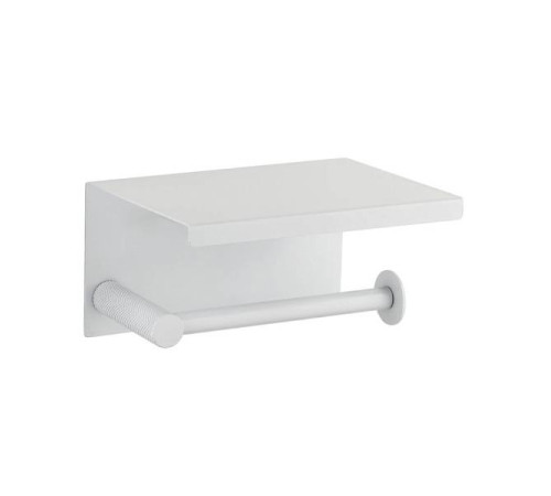 Держатель для туалетной бумаги подвесной Boheme Uno белый матовый 10971-MW