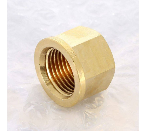 Заглушка резьбовая Viega 1/2 ВР бронза 266660