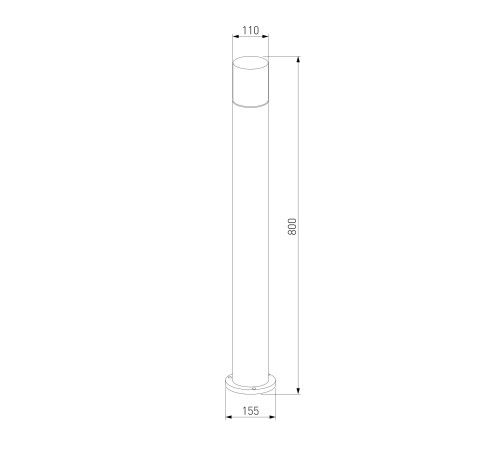 Ландшафтный светильник Roil черный IP54 35125/F