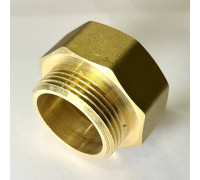 Переход резьбовой LD Pride латунный 1 1/2 ВР х 1 1/4 НР LD.65.509.40х32