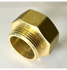 Переход резьбовой LD Pride латунный 1 1/2 ВР х 1 1/4 НР LD.65.509.40х32