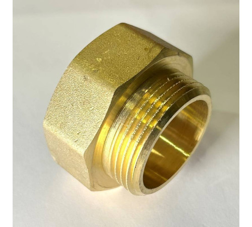 Переход резьбовой LD Pride латунный 1 1/2 ВР х 1 1/4 НР LD.65.509.40х32