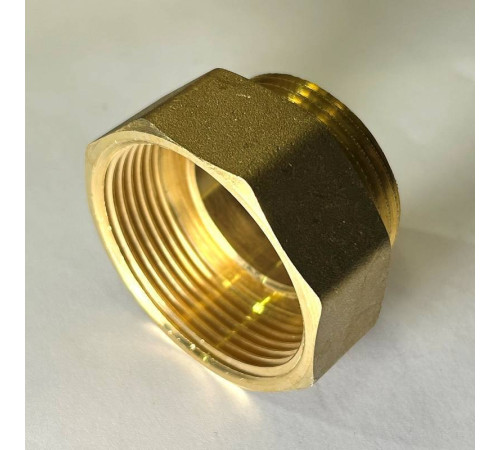 Переход резьбовой LD Pride латунный 1 1/2 ВР х 1 1/4 НР LD.65.509.40х32