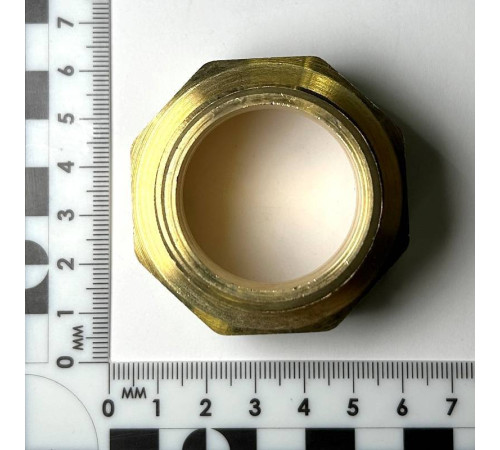 Переход резьбовой LD Pride латунный 1 1/2 ВР х 1 1/4 НР LD.65.509.40х32