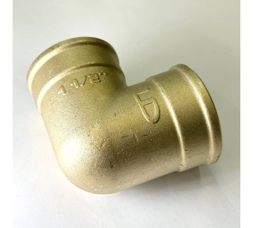 Угол резьбовой 90° ВВ LD Pride 1 1/2 латунь LD.65.512.40