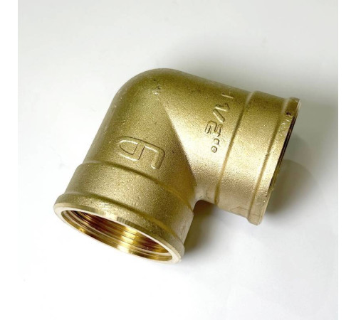 Угол резьбовой 90° ВВ LD Pride 1 1/2 латунь LD.65.512.40