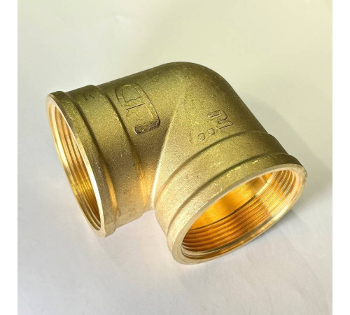 Угол резьбовой 90° ВВ LD Pride 2 латунь LD.65.512.50