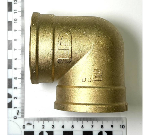 Угол резьбовой 90° ВВ LD Pride 2 латунь LD.65.512.50