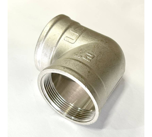 Угол резьбовой 90° ВВ LD Pride 2 никелированная латунь LD.67.512.50