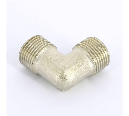 Угольник резьбовой Tiemme 3/8 Н-Н никелированный 1500625