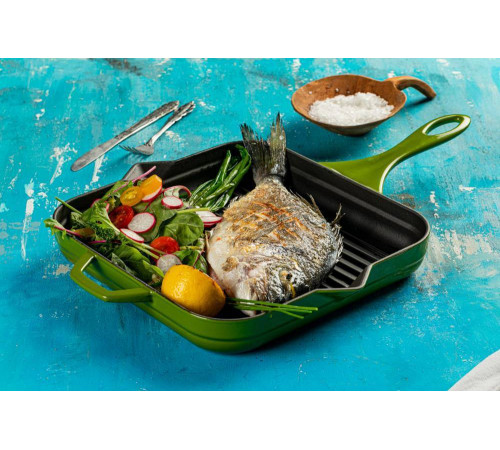 Сковорода-гриль квадратная Hascevher GTV 2828 Green 28х28 см A852828