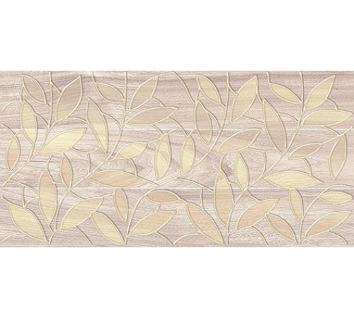 Декор Laparet Bona тёмно-бежевый 20х40 см 04-01-1-08-03-11-1344-3