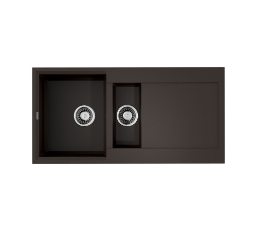 Кухонная мойка OMOIKIRI Sakaime 100-2 ES Tetogranit 100x50 см espresso 4997219