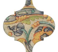 Декор Kerama Marazzi Арабески котто орнамент 6,5х6,5 см OP\A164\65000