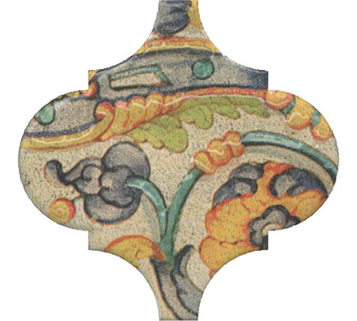 Декор Kerama Marazzi Арабески котто орнамент 6,5х6,5 см OP\A164\65000