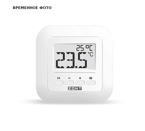 Термостат комнатный ZONT МЛ-332 868 МГц цифровой белый ML00006557