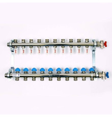 Коллекторная группа REHAU HKV-D 1 x 3/4 EK 10 выходов 208101