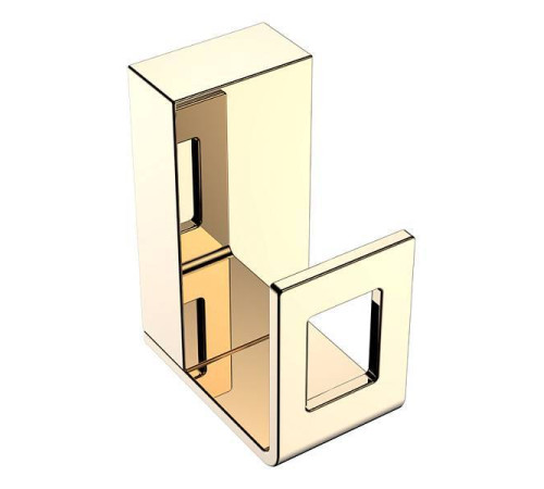 Крючок для ванной подвесной Boheme Q золото 10946-G